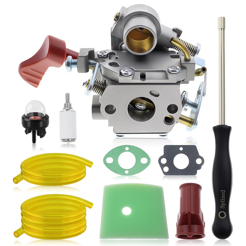 MOTOALL Carburetor Boot Air Filter Carb Adjustment Tool for Poulan Pro PP338PT PP133 PP333 Gas Line 33cc Trimmer 545189502 545008042 - Image 1